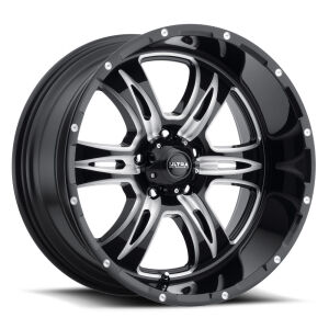 Predator II -249 5/6 LUG- GLOSS BLACK W/ MILLED ACCENTS